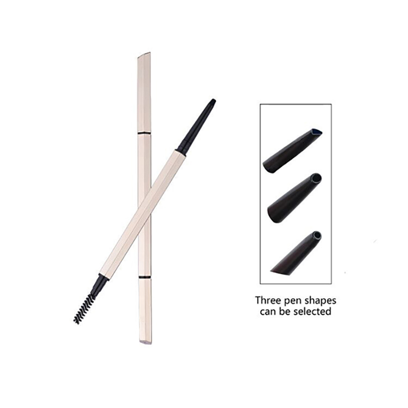 YH—M44 Hexagonal ultra-fine double-headed air-tight eyebrow pencil (heavier and replaceable)